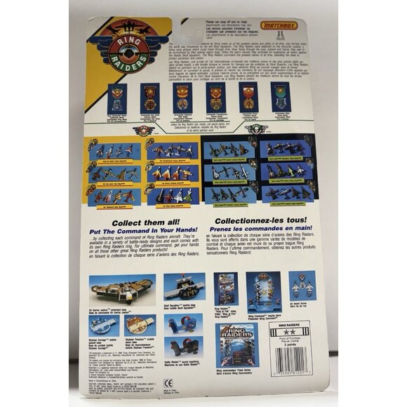 1988 Matchbox Ring Raiders Skull Squadron Bandit Wing – Vintage Toy - Picture 3 of 5